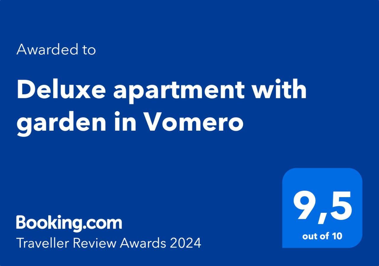 Deluxe Apartment With Garden In Vomero 那不勒斯 外观 照片
